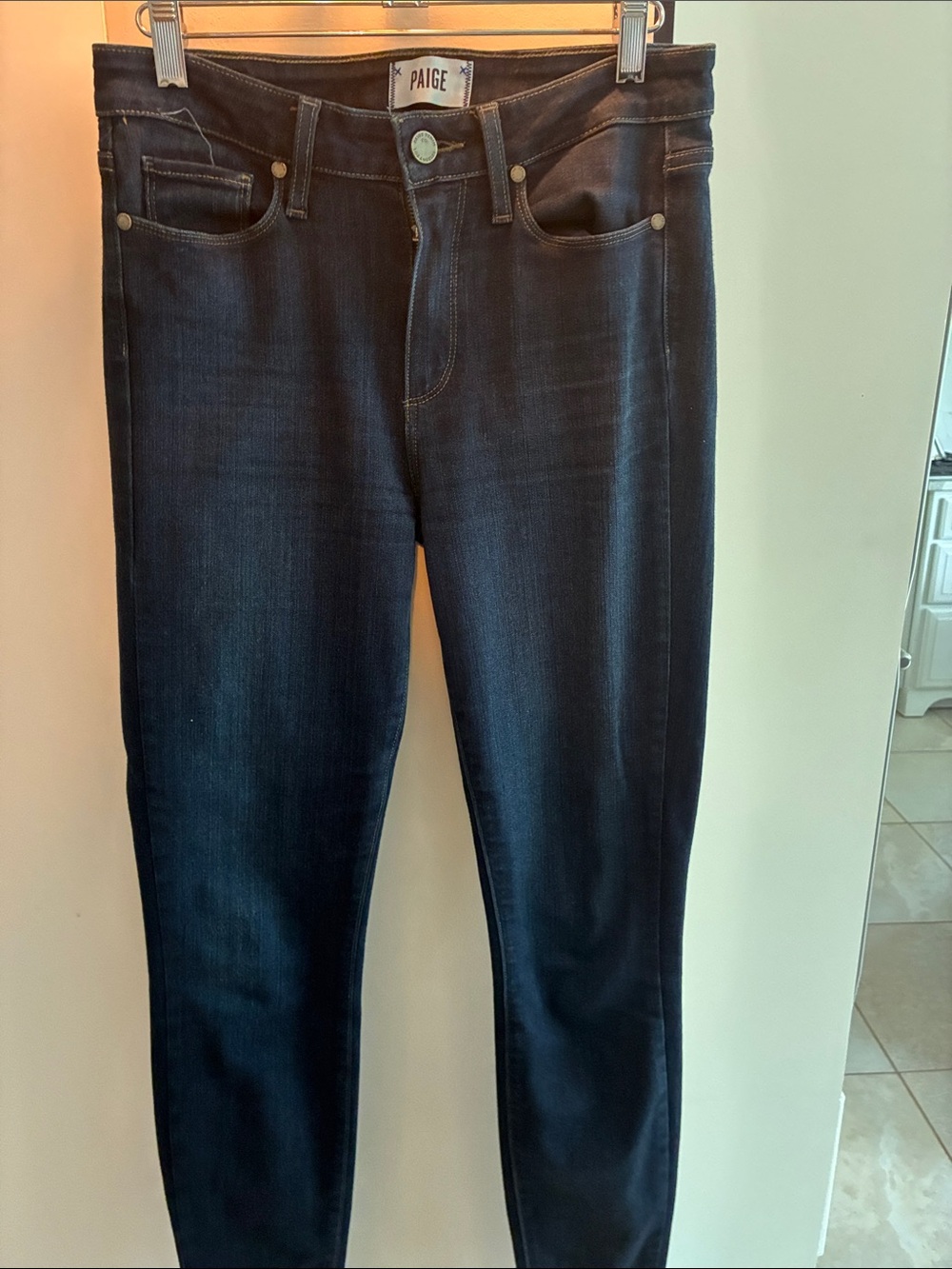 PAIGE Women’s Skinny Jeans in Deep Indigo
